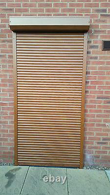 Electrical, remote controlled window, door ROLLER SHUTTER, made-to-measure, 52 mm