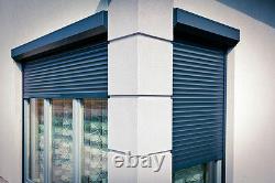 Electrical, remote controlled window, door ROLLER SHUTTER, made-to-measure, 52 mm