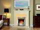 Endeavour Fires New Cayton Electric Fireplace Suite, Chrome Trim And Fret