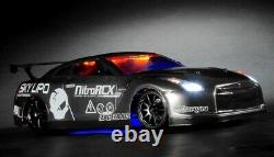 Exceed RC 1/10 MadSpeed DriftKing Brushless Remote Control Drift Car LED SK Grey