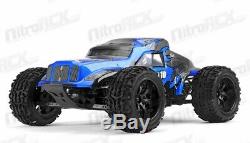 Exceed RC Legion 1/10 Monster Electric Remote Control Truck RTR 2.4ghz (DD Blue)