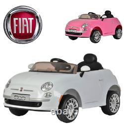 Fiat 500 Electric Ride On Car With Parental Remote Control Brand New