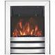 Focal Point Electric Fire Chrome Effect Flame Effect Remote Control 2 Kw