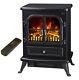 Galleon Fires- Agena Electric Stove With Remote Control -electric Fire- Black