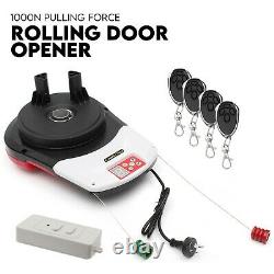 Garage Roller Door Opener Motor Rolling Gate Automatic Remote Control 1000N 22m²