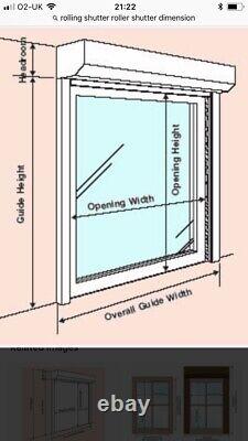 Garage roller shutter electric remote control doors any colour