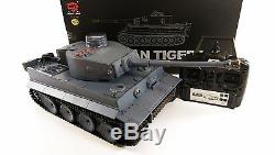 German Tiger 1 Remote Control RC Military Army World War Tank Smoke Sound Model