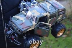 Giant Size Army Military Hummer Monster Truck Radio Remote Control Car 1/14