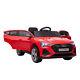 Homcom 12v Kids Electric Ride-on Car/ W Remote Control, Lights, Music Red