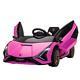 Homcom Lamborghini Sian 12v Kids Electric Ride On Car Toy With Remote Control Pink