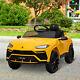 Homcom Lamborghini Urus 12v Kids Electric Ride On Car Toy With Remote Control