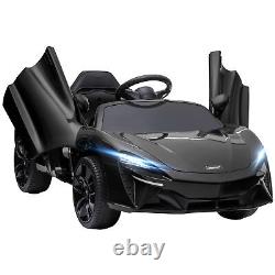 HOMCOM McLaren Licensed Kids Electric Ride-On Car with Remote Control Black