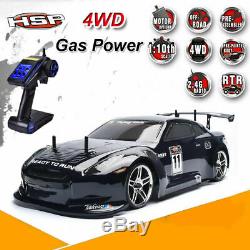 HSP 4wd 110 Touring Racing Drift Nitro Gas Power Remote Control Car Toys 94102