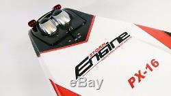 HUGE BLACK STEALTH RC Storm Engine Fast Speed Racing Boat Remote Control Boat