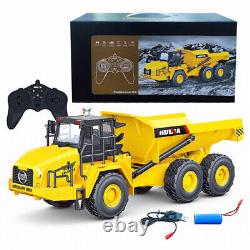 HUINA1568 118 RC Truck Remote Control Dump Truck Engineering Car Toy 2.4GHZ UK