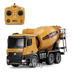 HUINA 10CH RC Mixer Concrete Truck 1574 1/14 Model Cars Toy 2.4G Remote Control