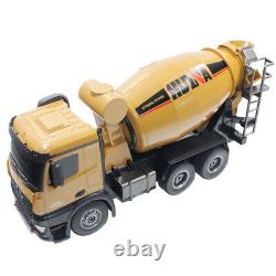HUINA 10CH RC Mixer Concrete Truck 1574 1/14 Model Cars Toy 2.4G Remote Control