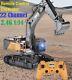 Huina 1592 2.4g Excavator Engineering Vehicle Remote Control Truck Rc Toy 22ch