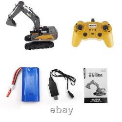 HUINA 1592 2.4G Excavator Engineering Vehicle Remote Control Truck RC Toy 22CH
