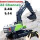 Huina Rc Excavator Car 1/14 2.4g Remote Control 22ch Battery Construction Model