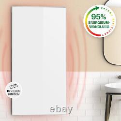 Heater Infrared Heating Panel Indoor Thermostat Space Wall Mount 720 W White