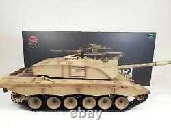 Heng Long Radio Remote Control RC Tank Challenger 2 Version 6 Infrared 2.4 BB