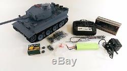 Heng Long Radio/Remote Control RC Tiger Tank 1/16th Scale Super Detail Cheap