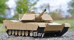 Heng Long Radio Remote Control tank Abrams M1A2 116 scale 2.4G System Desert