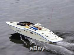 High Speed Radio Remote Control RC Century Racing Speed Boat White BLACK FRIDAY