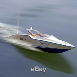 High Speed Radio Remote Control RC Century Racing Speed Boat White BLACK FRIDAY
