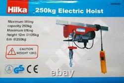 Hilka Electric Hoist remote control lifting scaffold pulley winch crane