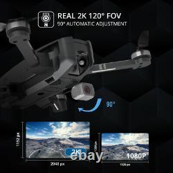 Holy Stone HS720 Foldable FPV Drone with 2K HD Camera GPS Brushless Quad case