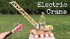 How To Make An Electric Crane With Remote Control Out Of Popsicle Sticks Incredible Toy