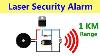 How To Make Laser Security Theft Alarm Using Scr 1 Km Range