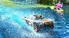 Huge Rc Car Drives On Water