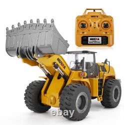 HuiNa 1583 2.4G 22Ch 114 RC Remote Control Wheel Loader RC Model Bulldozer Toy