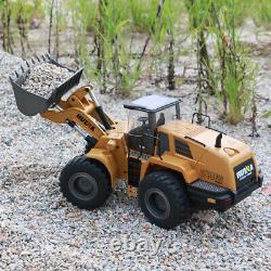 HuiNa 1583 2.4G 22Ch 114 RC Remote Control Wheel Loader RC Model Bulldozer Toy