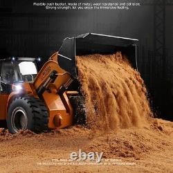 HuiNa 1583 RC Wheel Loader 2.4G 22Ch 114 RC Model Remote Control Bulldozer Toy