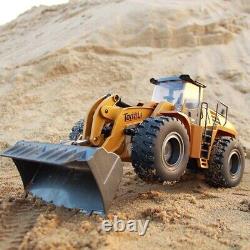 HuiNa 1583 RC Wheel Loader 2.4G 22Ch 114 RC Model Remote Control Bulldozer Toy