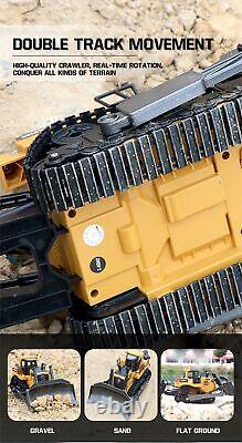 Huina 116 RC Truck Bulldozer 569 Car Remote Control Electric Tractor For Boys