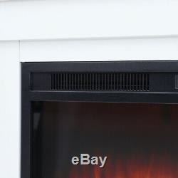 Insert Complete Fireplace Remote Control Electric Fire Surround And Hearth Set