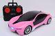 Jeffree Pink Bmw I8 Radio Remote Control Car Girls Sports Car 1/16 Lights