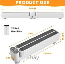 Jaydear BJ-30 Energy-Saving Electric Heater with Thermostat, Timer & Remote