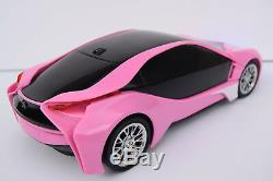 Jeffree Pink Bmw i8 Radio Remote Control Car Girls Rc Car 1/16