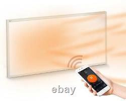 KIASA 600W Smart Wi-Fi Infrared Heating Panel -Wall/Ceiling Mount -7 day Timer