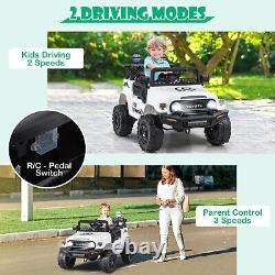 Kids 12V Licensed Electric Car Toddlers Ride on Toy Truck with Remote Control