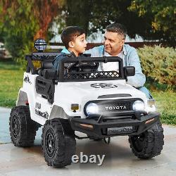 Kids 12V Licensed Electric Car Toddlers Ride on Toy Truck with Remote Control