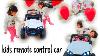 Kids Battery Car Remote Control Car Kids Electric Ca Reaction Of Twins On Surprise Gift