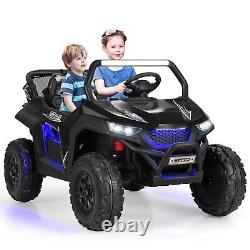 Kids Electric Ride On Car 2-Seater 12V Battery Powered UTV With Remote Control