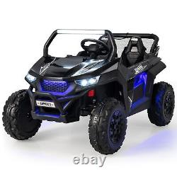 Kids Electric Ride On Car 2-Seater 12V Battery Powered UTV With Remote Control